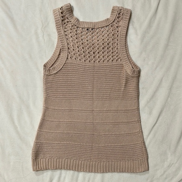 NWOT I love Ronson mauve pink Knit Sleeveless sweater vest top size M - Picture 3 of 3